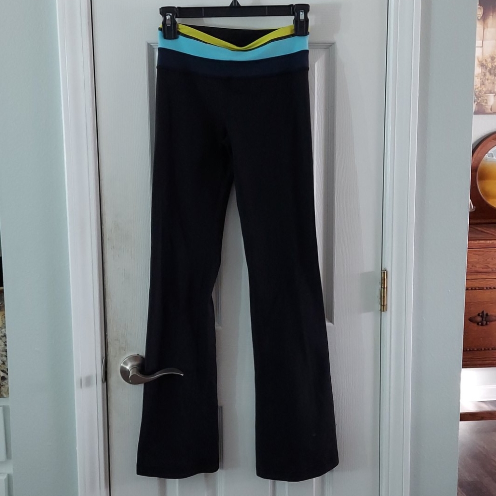 Lululemon Yoga Pants Black Flare Cute  New